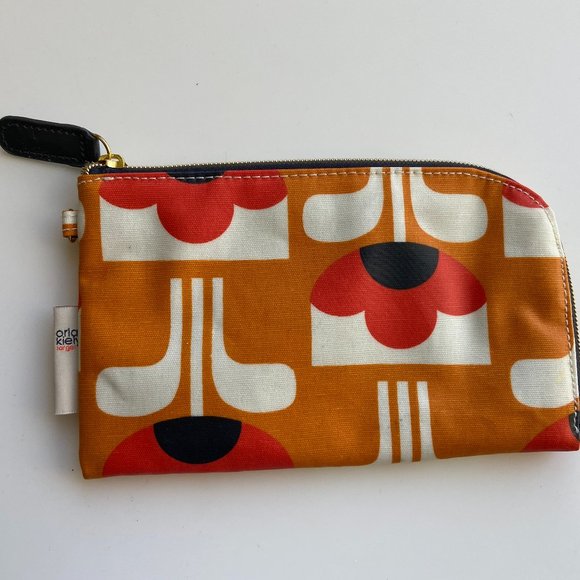 Orla Kiely Handbags - Orla Kiely zipper pouch never used!